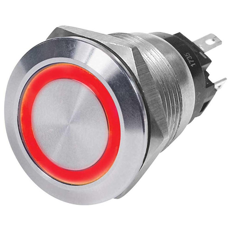 Blue Sea Systems 4162 Switch Button 10A OFF-ON RED